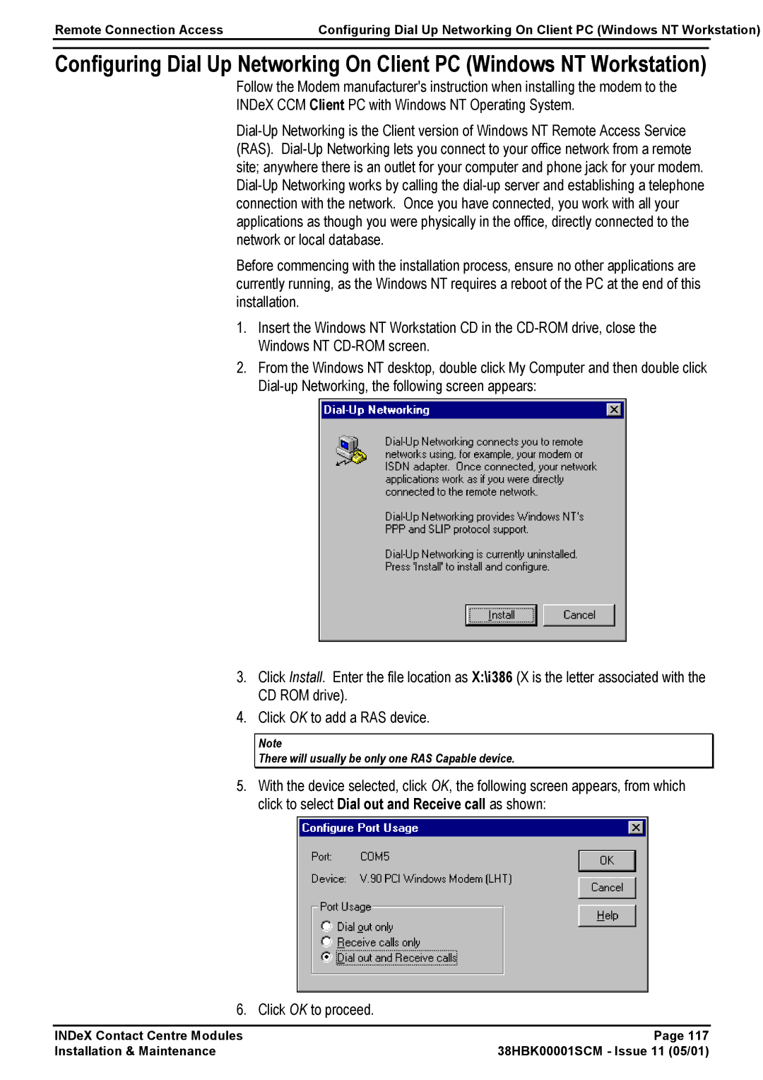 Avaya 38HBK00001SCM manual There will usually be only one RAS Capable device 