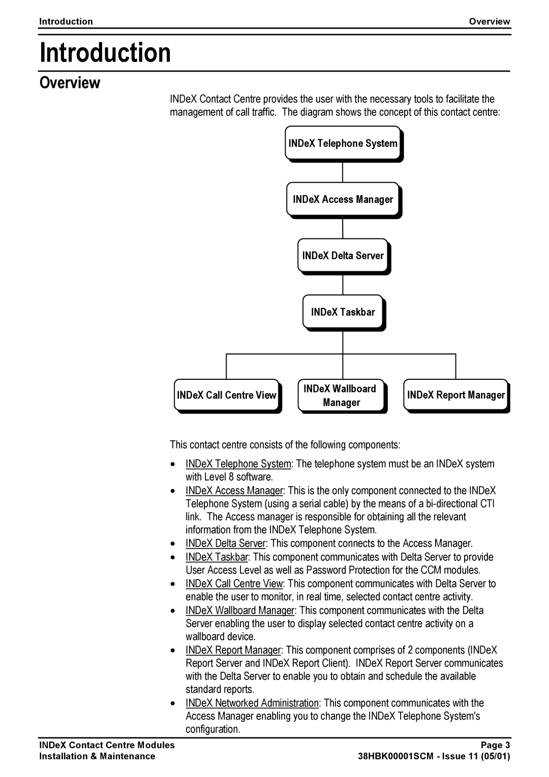 Avaya 38HBK00001SCM manual Introduction, Overview 