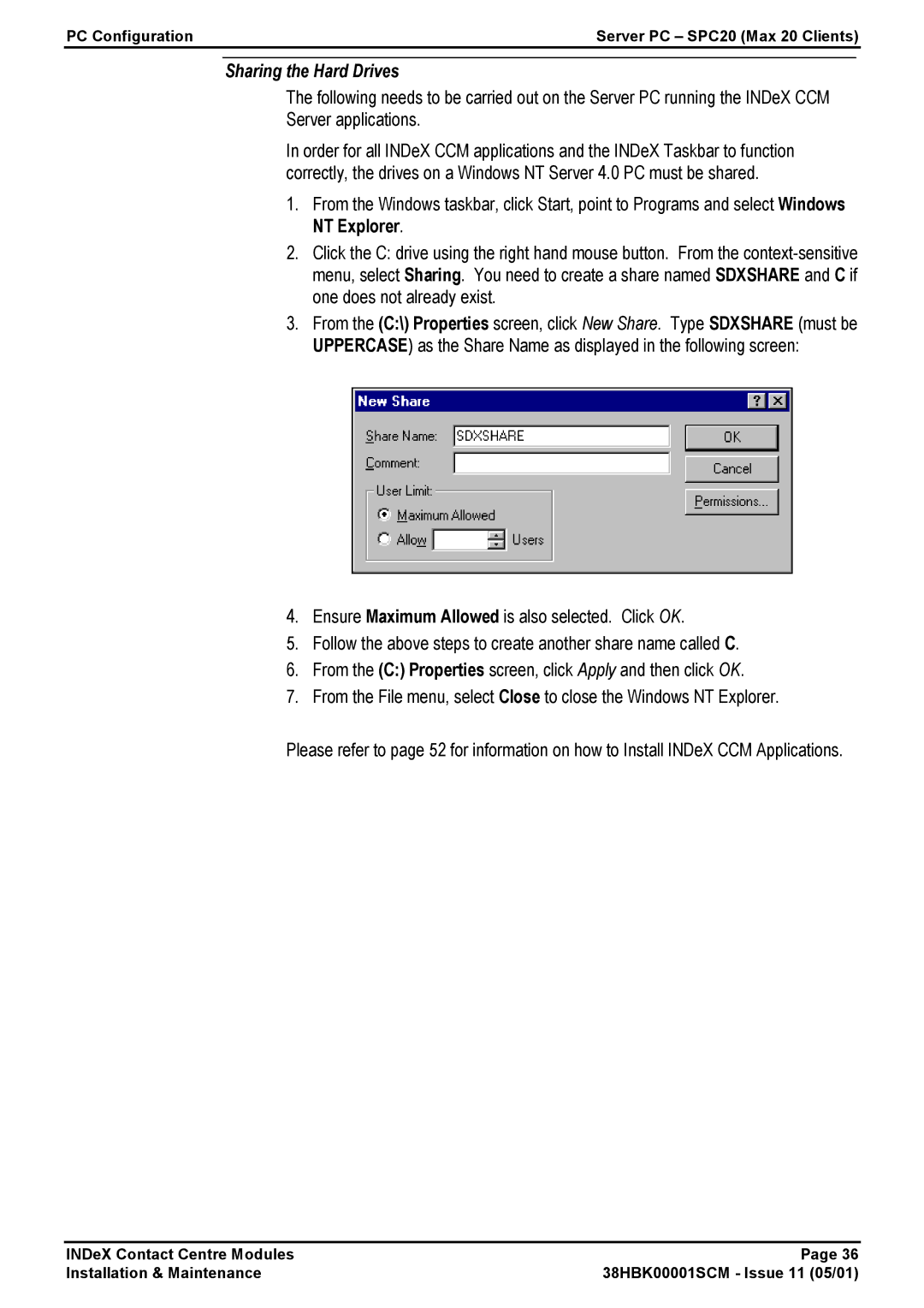 Avaya 38HBK00001SCM manual Sharing the Hard Drives 