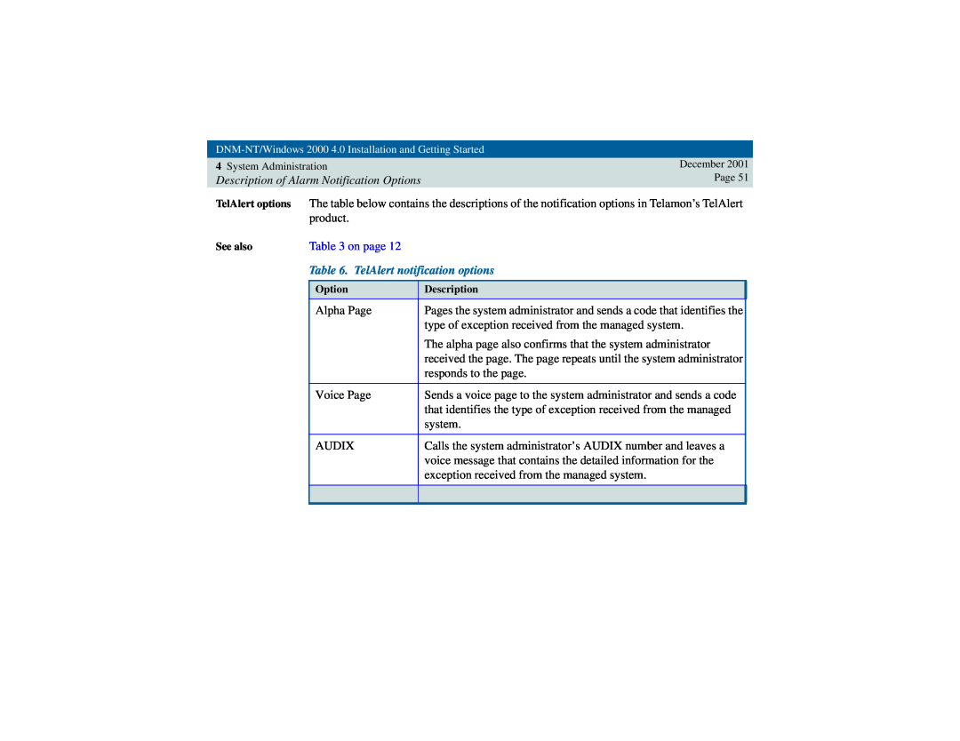 Avaya 4 manual on page, TelAlert notification options 