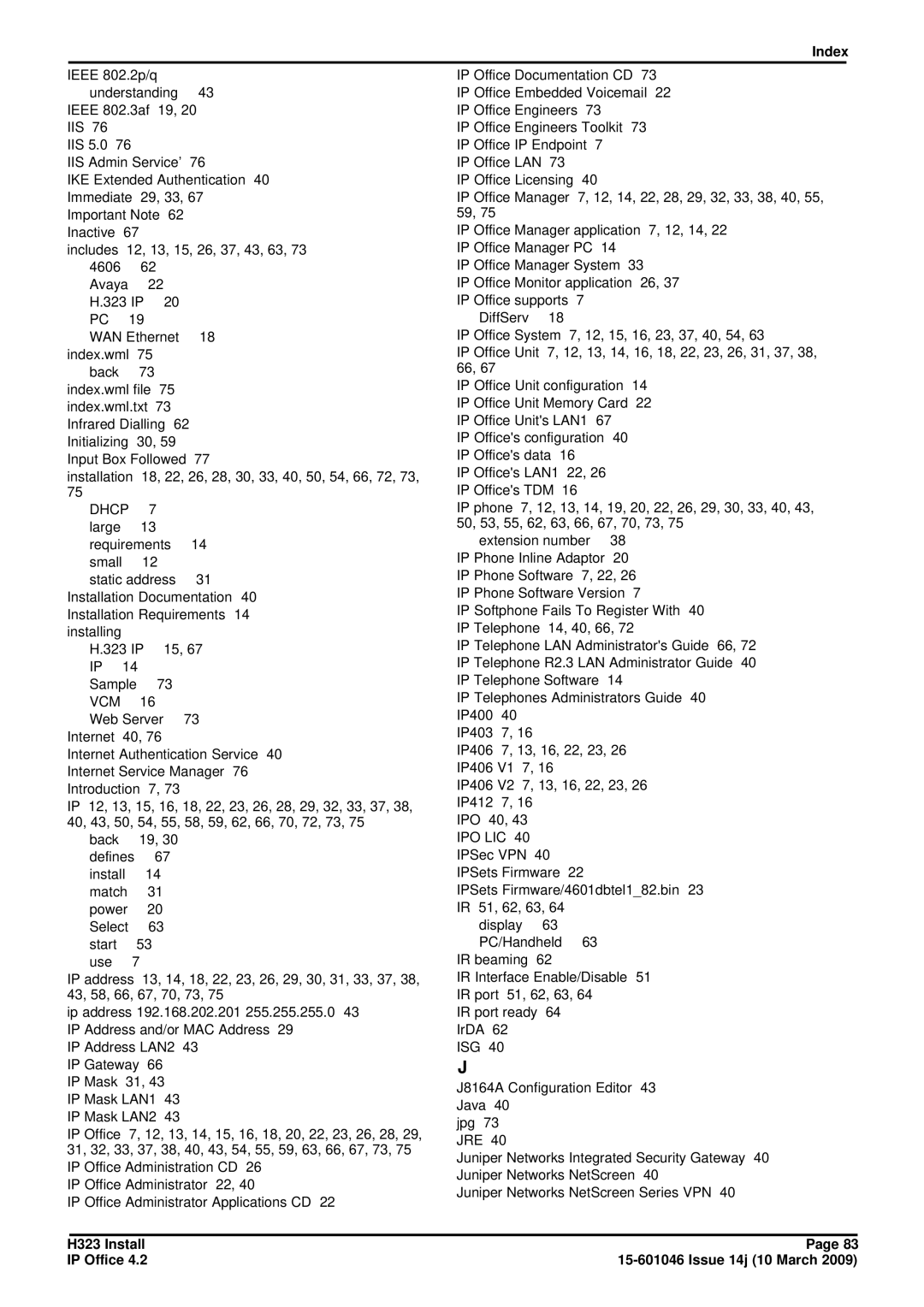 Avaya 4.2 manual Vcm 