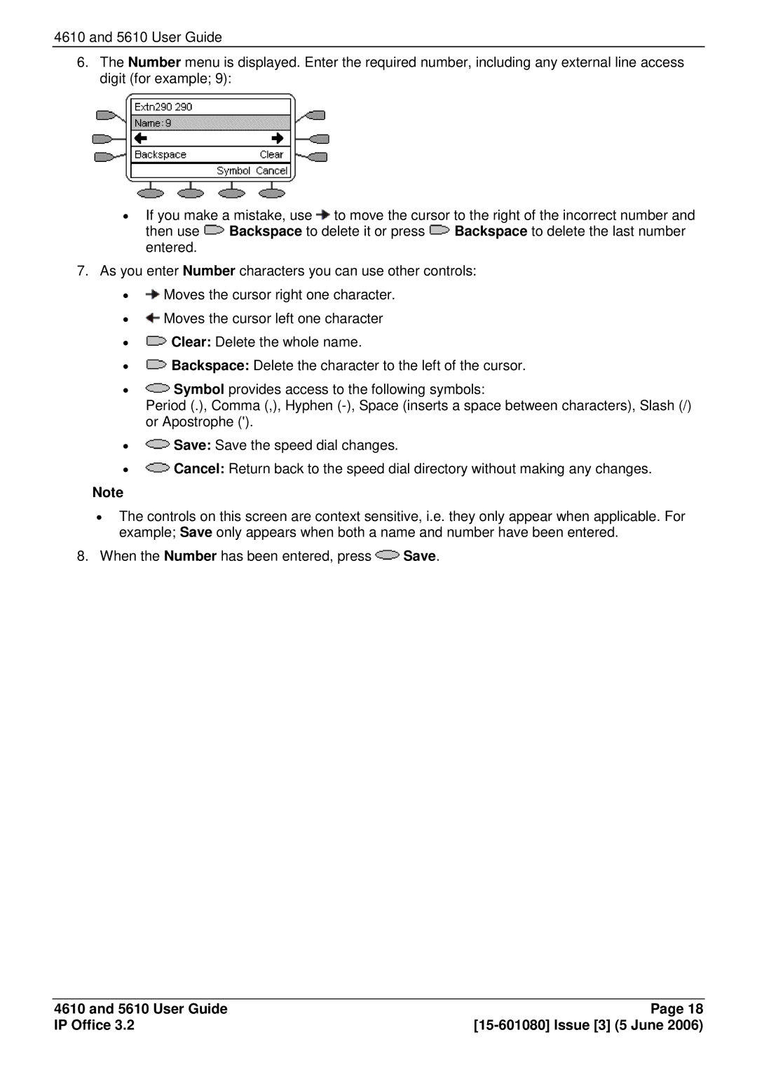 Avaya 4610, 5610 manual User Guide IP Office Issue 3 5 June 