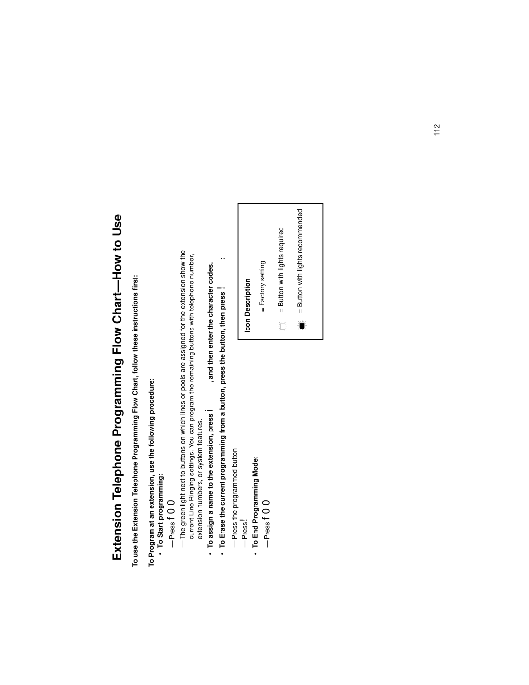 Avaya 518-456-804 manual Extension Telephone Programming Flow Chart-How to Use, To End Programming Mode 