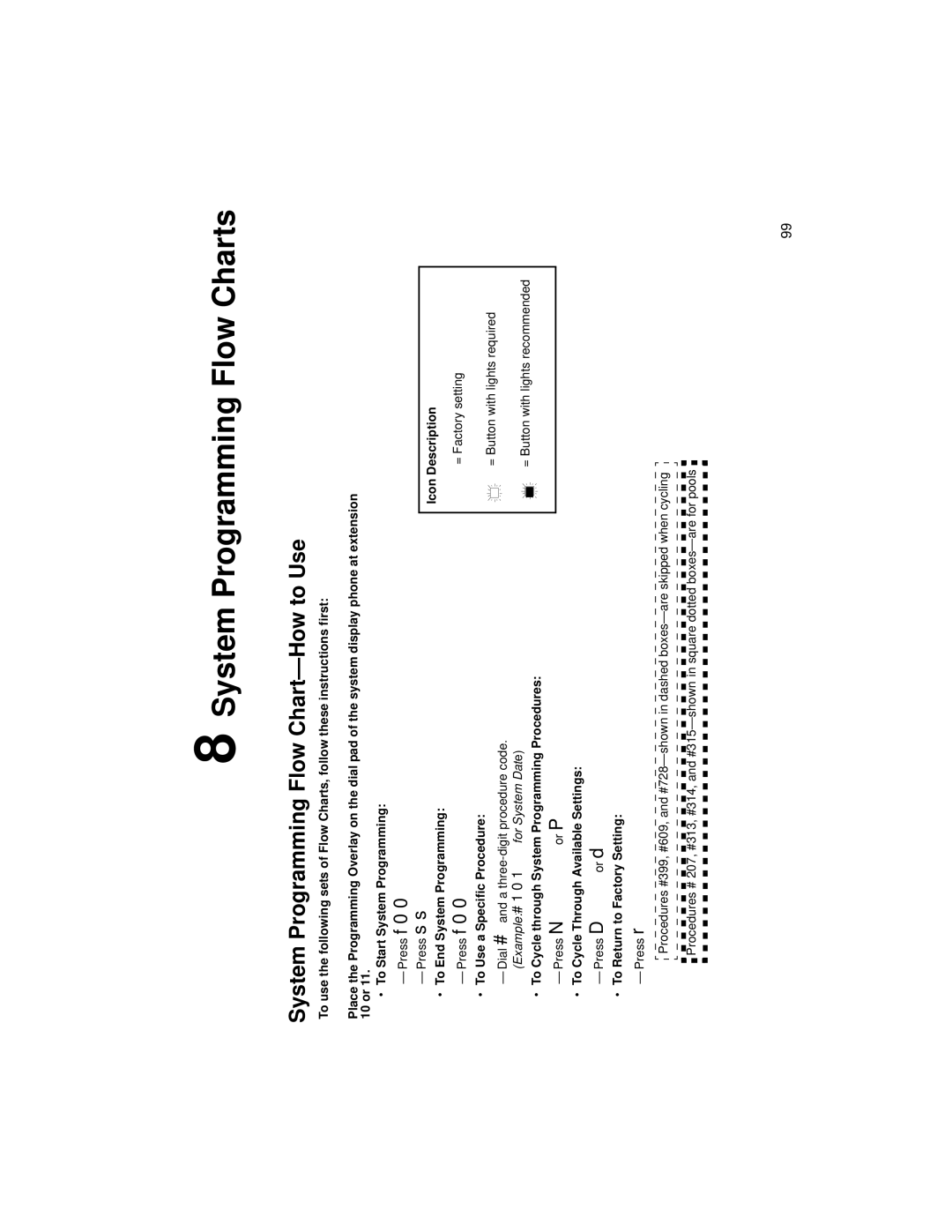 Avaya 518-456-804 manual System Programming Flow Chart-How to Use 