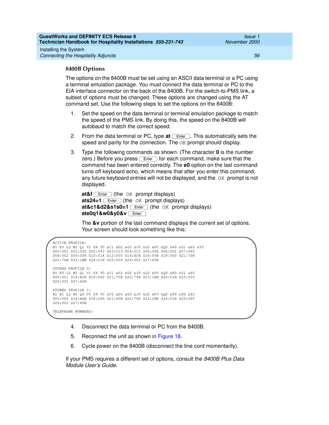 Avaya 555-231-743 manual Module User’s Guide 