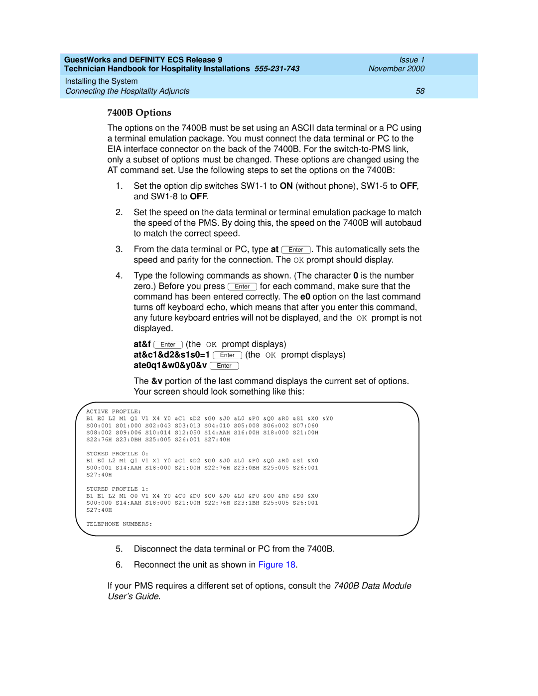 Avaya 555-231-743 manual User’s Guide 