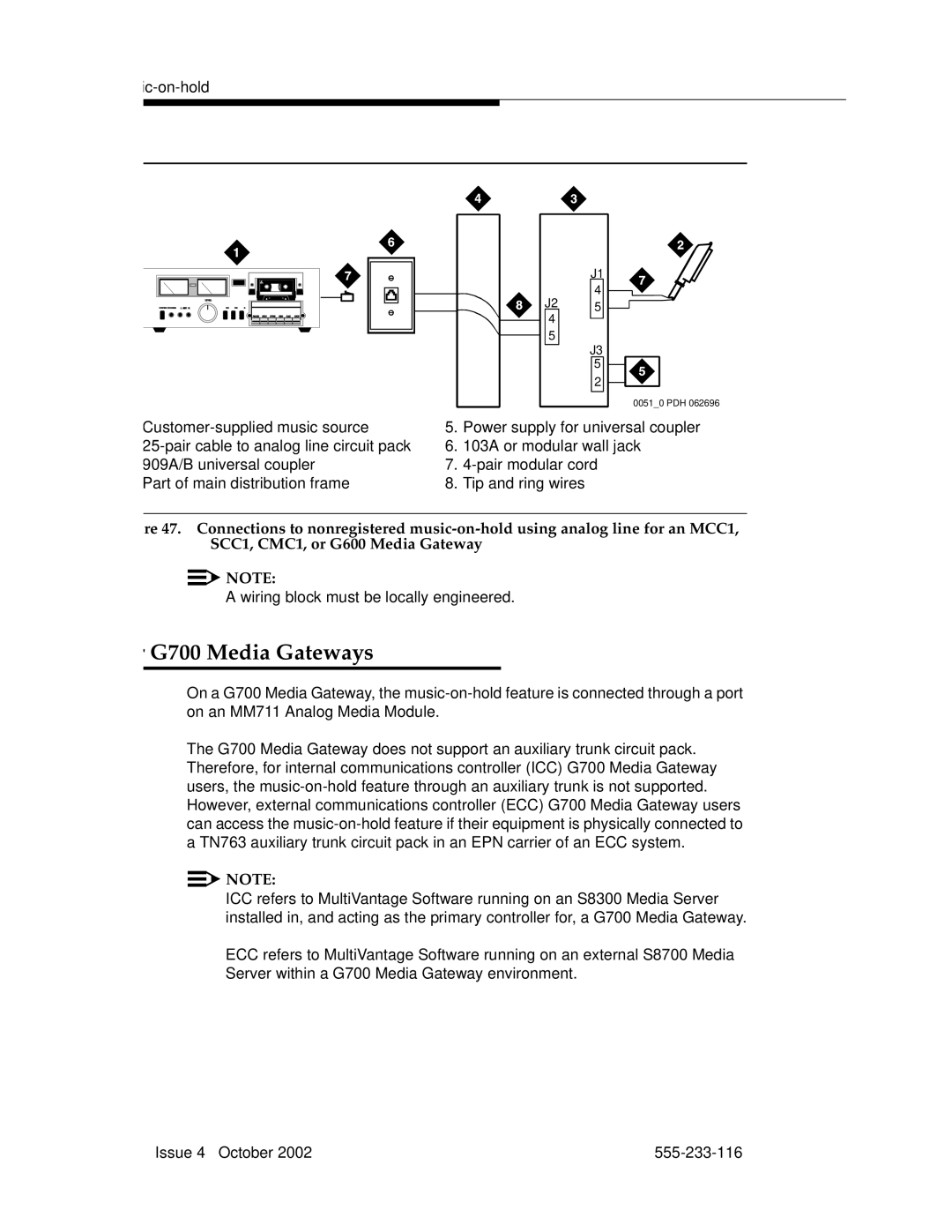 Avaya 555-233-116 manual For G700 Media Gateways 