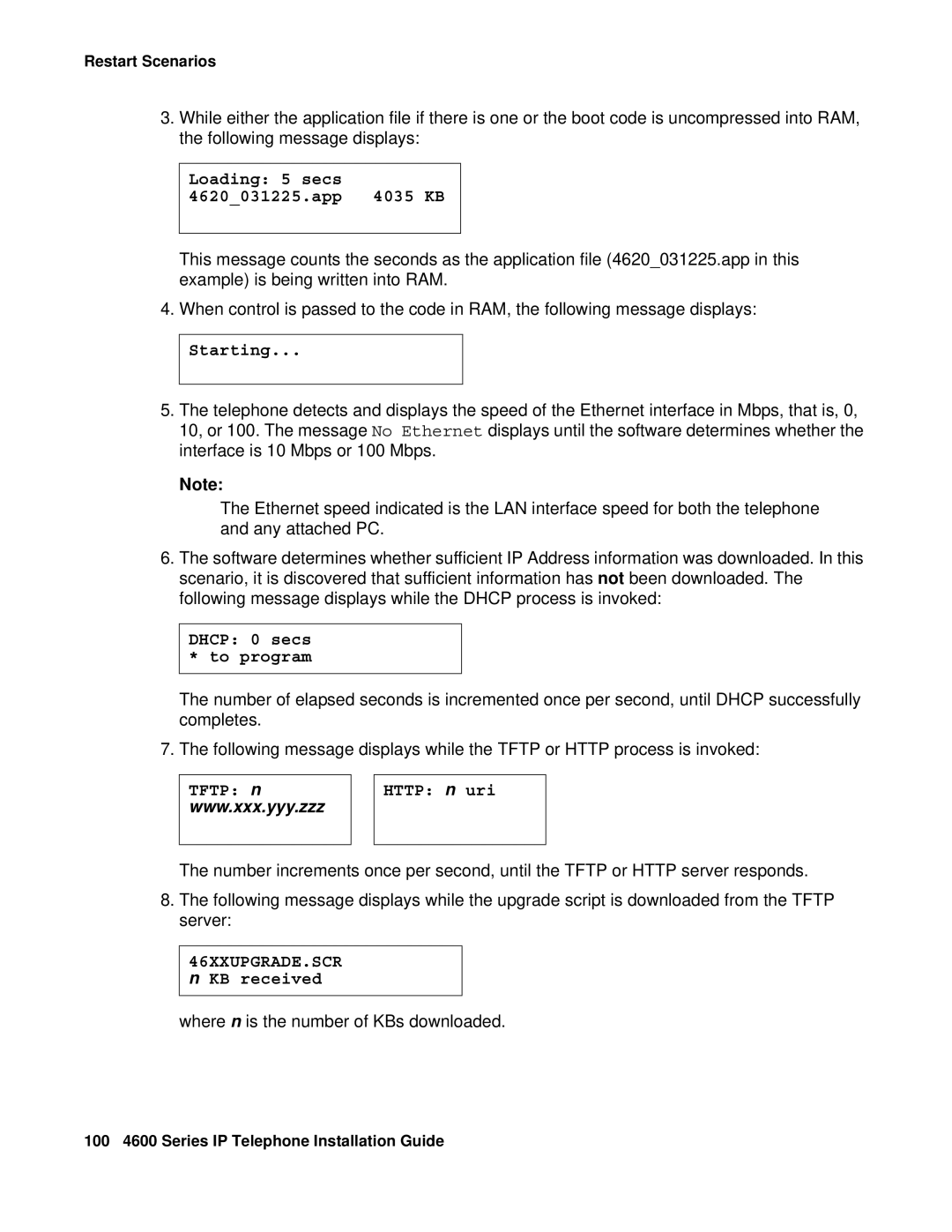 Avaya 555-233-128 manual Where n is the number of KBs downloaded 