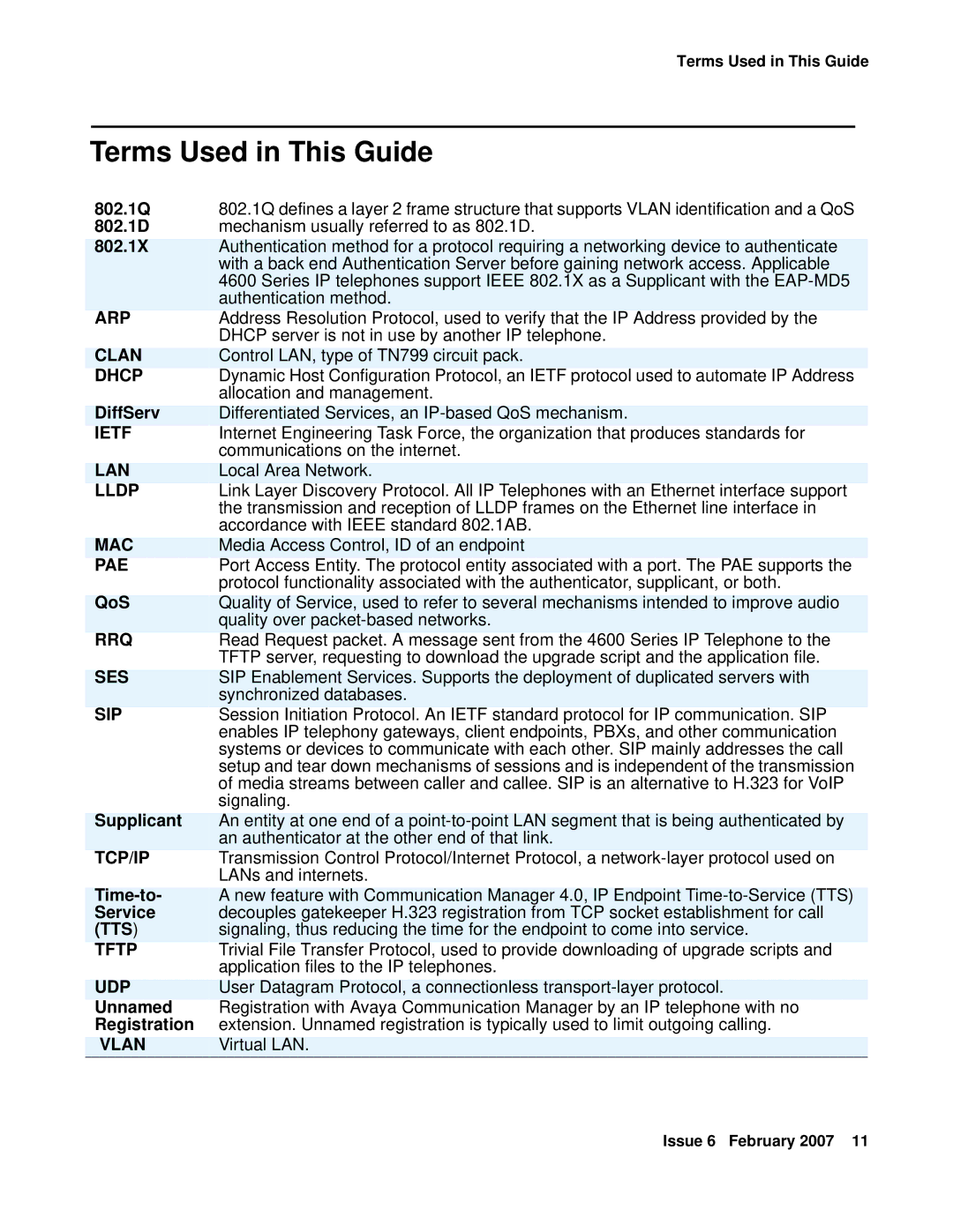 Avaya 555-233-128 manual Terms Used in This Guide 