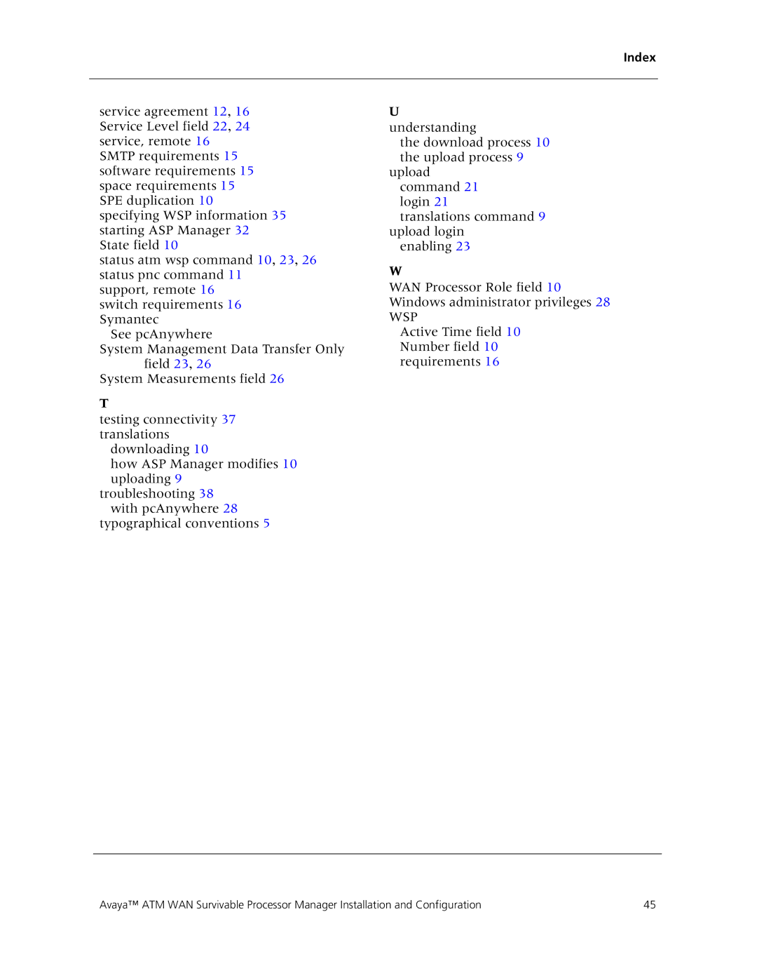 Avaya 555-233-223 manual Active Time field 10 Number field 10 requirements 