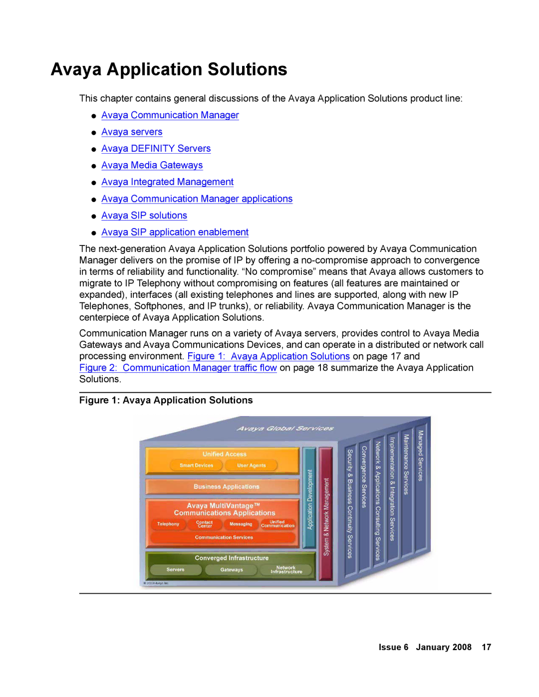 Avaya 555-245-600 manual Avaya Application Solutions 