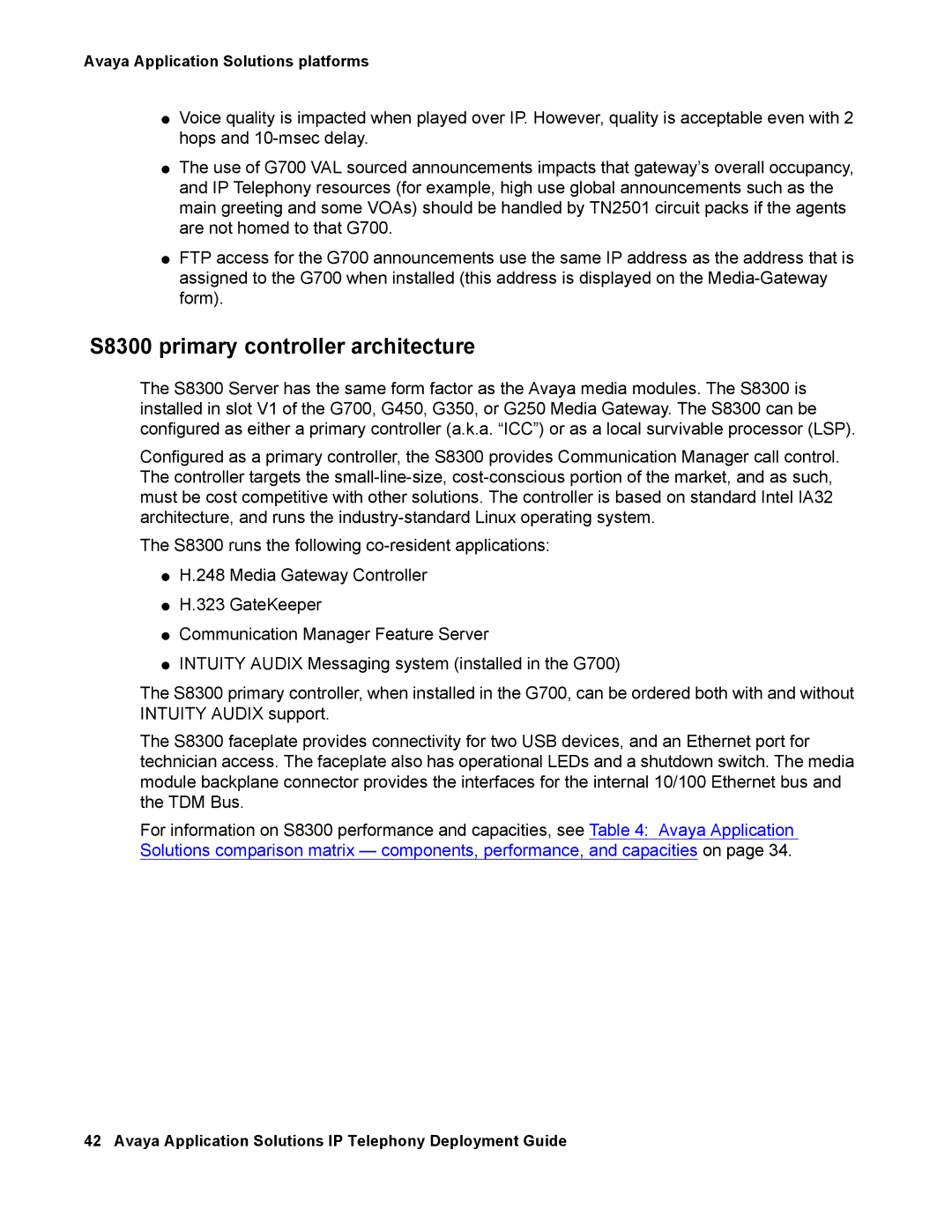 Avaya 555-245-600 manual S8300 primary controller architecture 