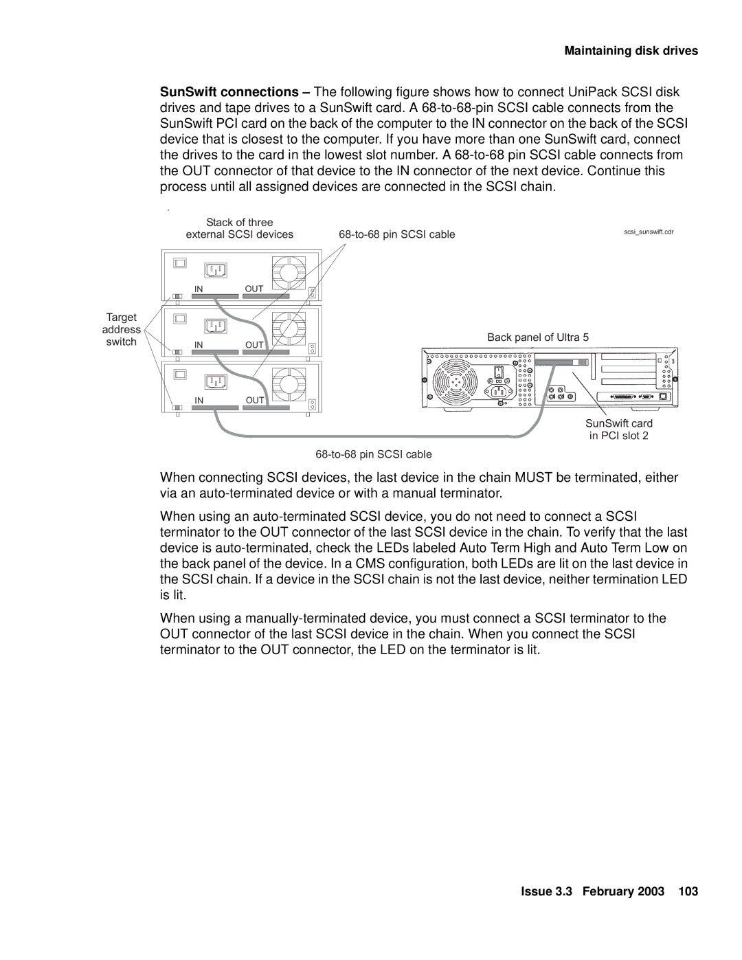 Avaya 585-215-871 manual External Scsi devices 