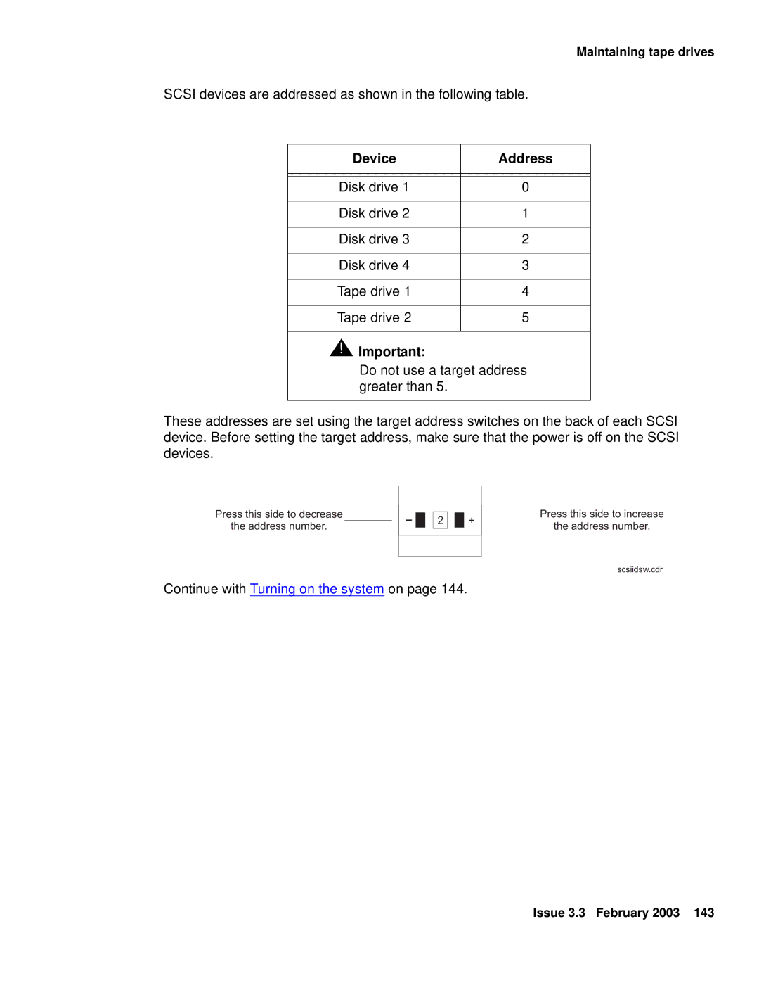 Avaya 585-215-871 manual Press this side to increase Address number 