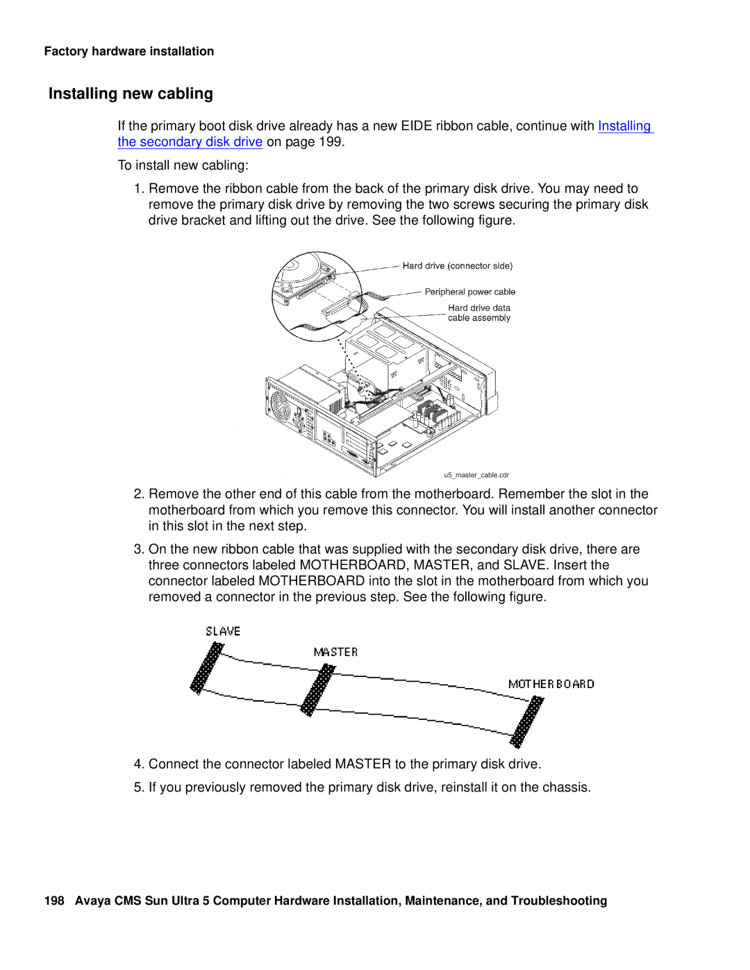 Avaya 585-215-871 manual Installing new cabling 