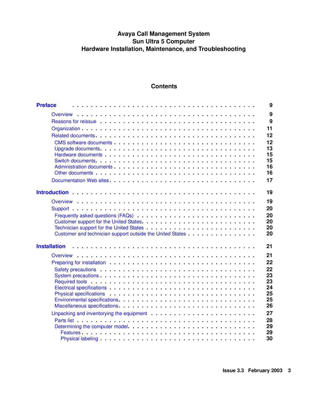 Avaya 585-215-871 manual Preface 