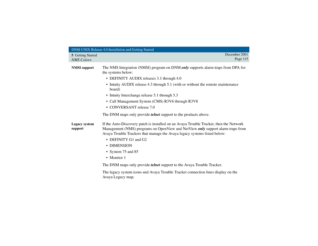 Avaya 585-229-770 manual Dimension 