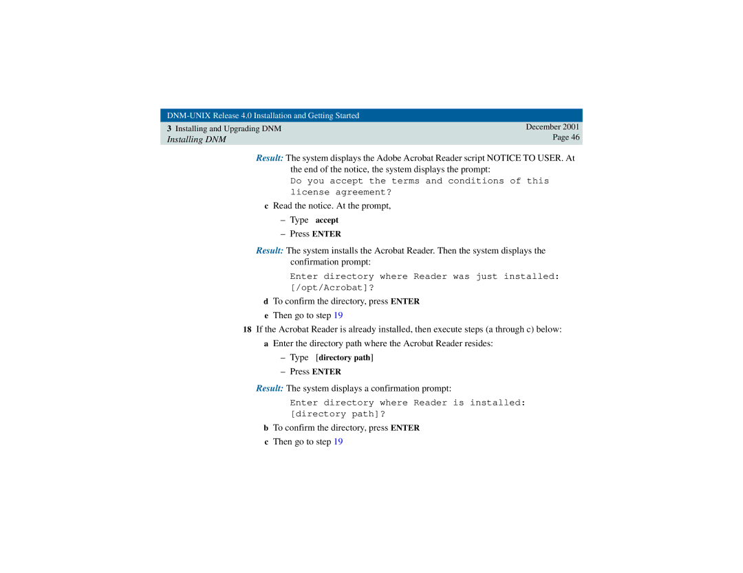 Avaya 585-229-770 manual Press Enter Result The system displays a confirmation prompt 