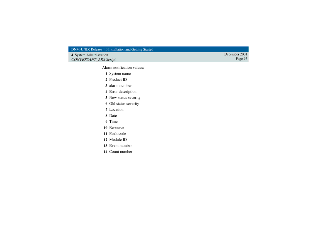 Avaya 585-229-770 manual Conversantars Script 