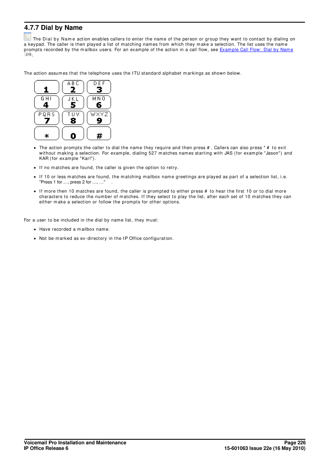 Avaya 6 manual Dial by Name 