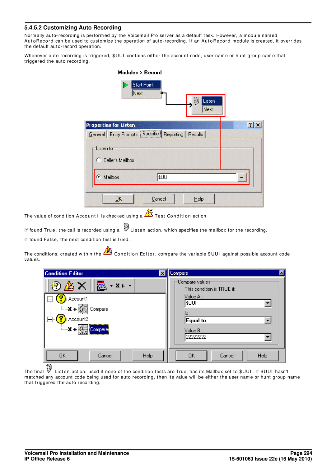 Avaya 6 manual Customizing Auto Recording 