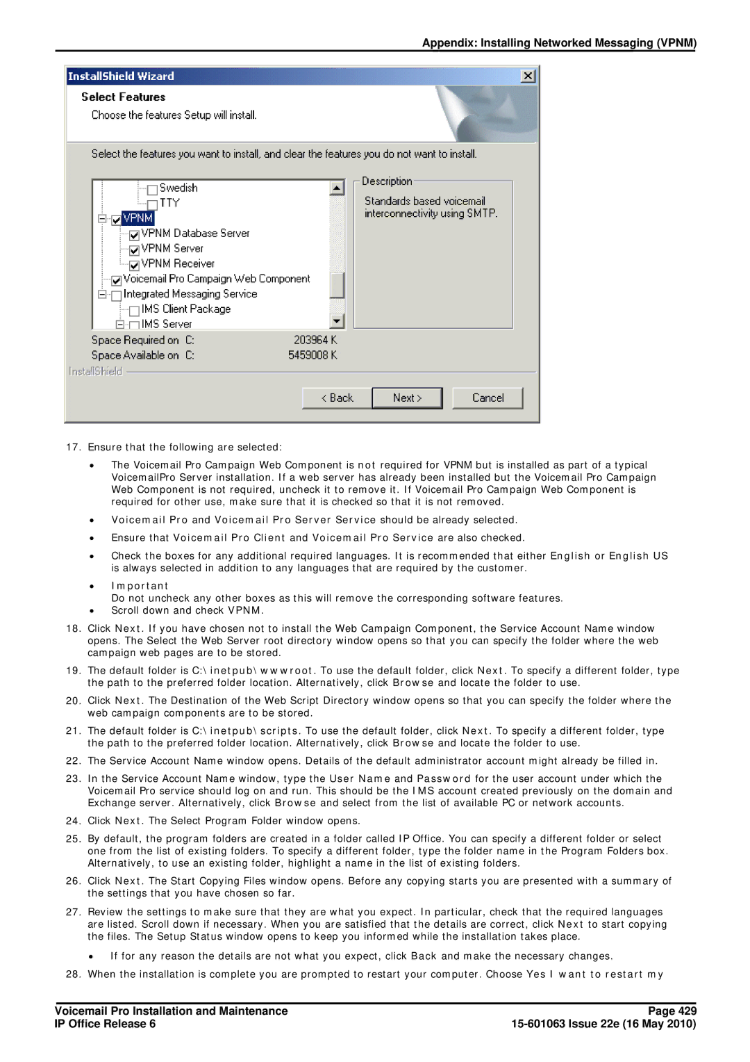 Avaya 6 manual ∙ Important 