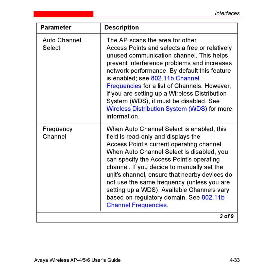 Avaya AP-5, AP-4, AP-6 manual Wireless Distribution System WDS for more 