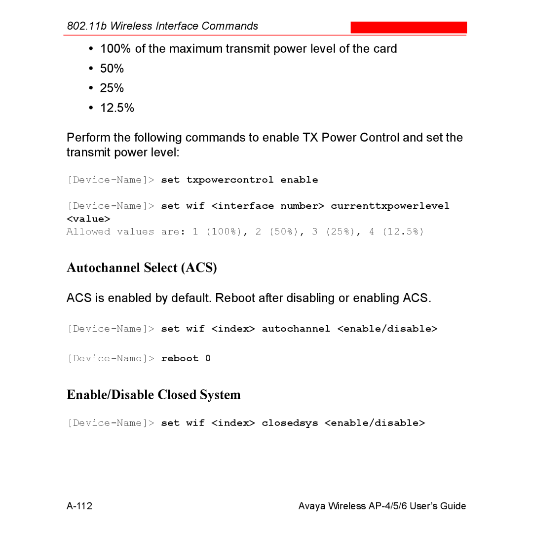 Avaya AP-5, AP-4, AP-6 manual 112 