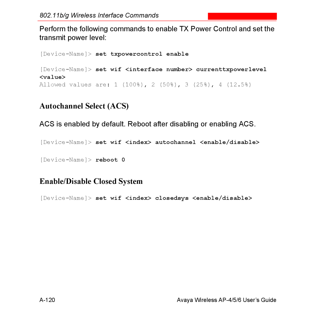 Avaya AP-6, AP-4, AP-5 manual 120 