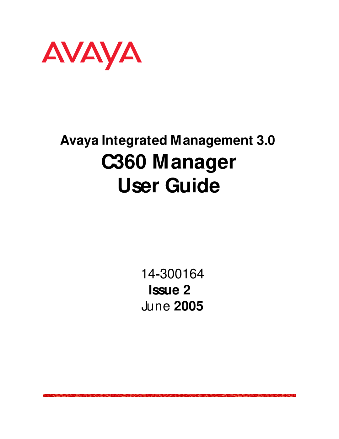 Avaya C360 manual Avaya Integrated Management, Issue June 