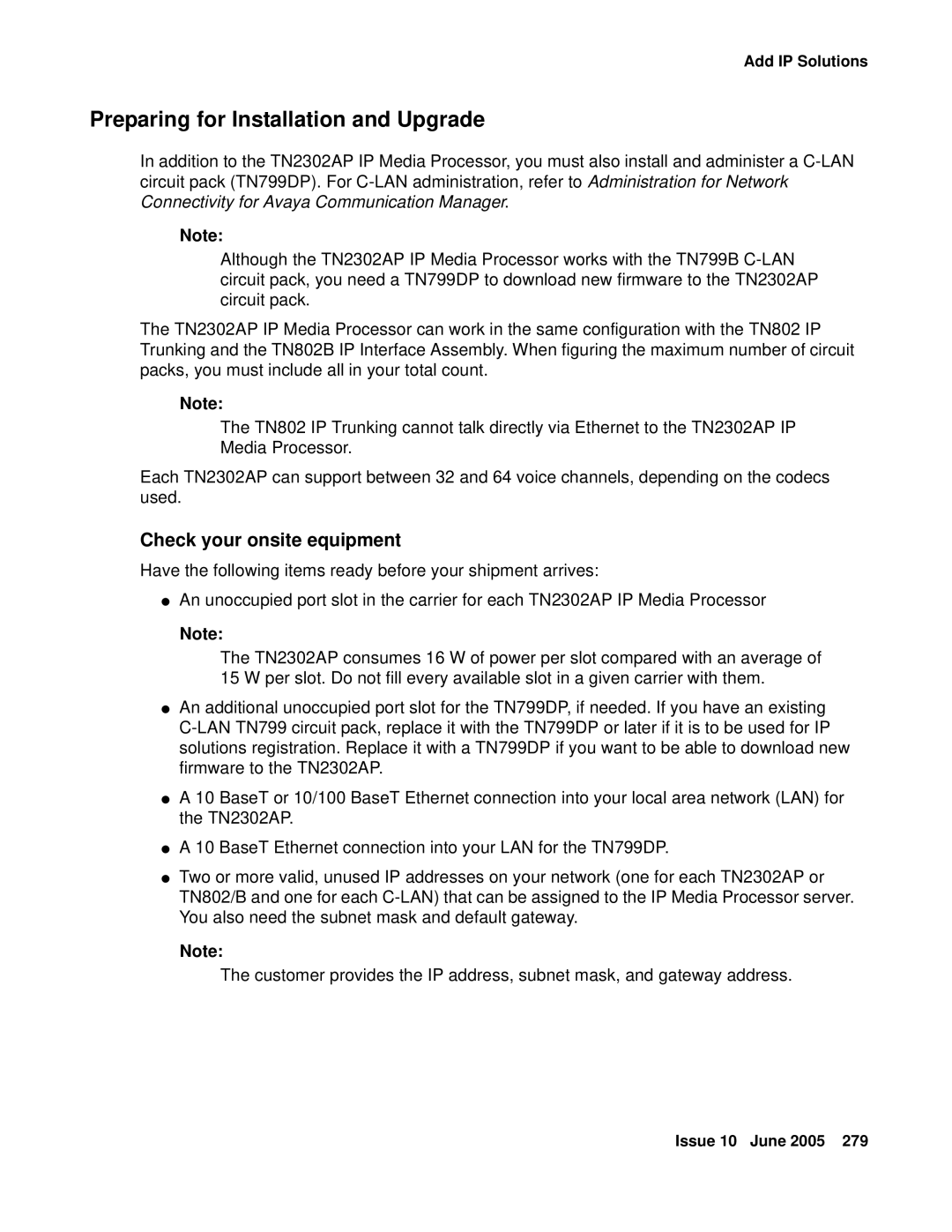 Avaya CMC1 manual Preparing for Installation and Upgrade, Check your onsite equipment 