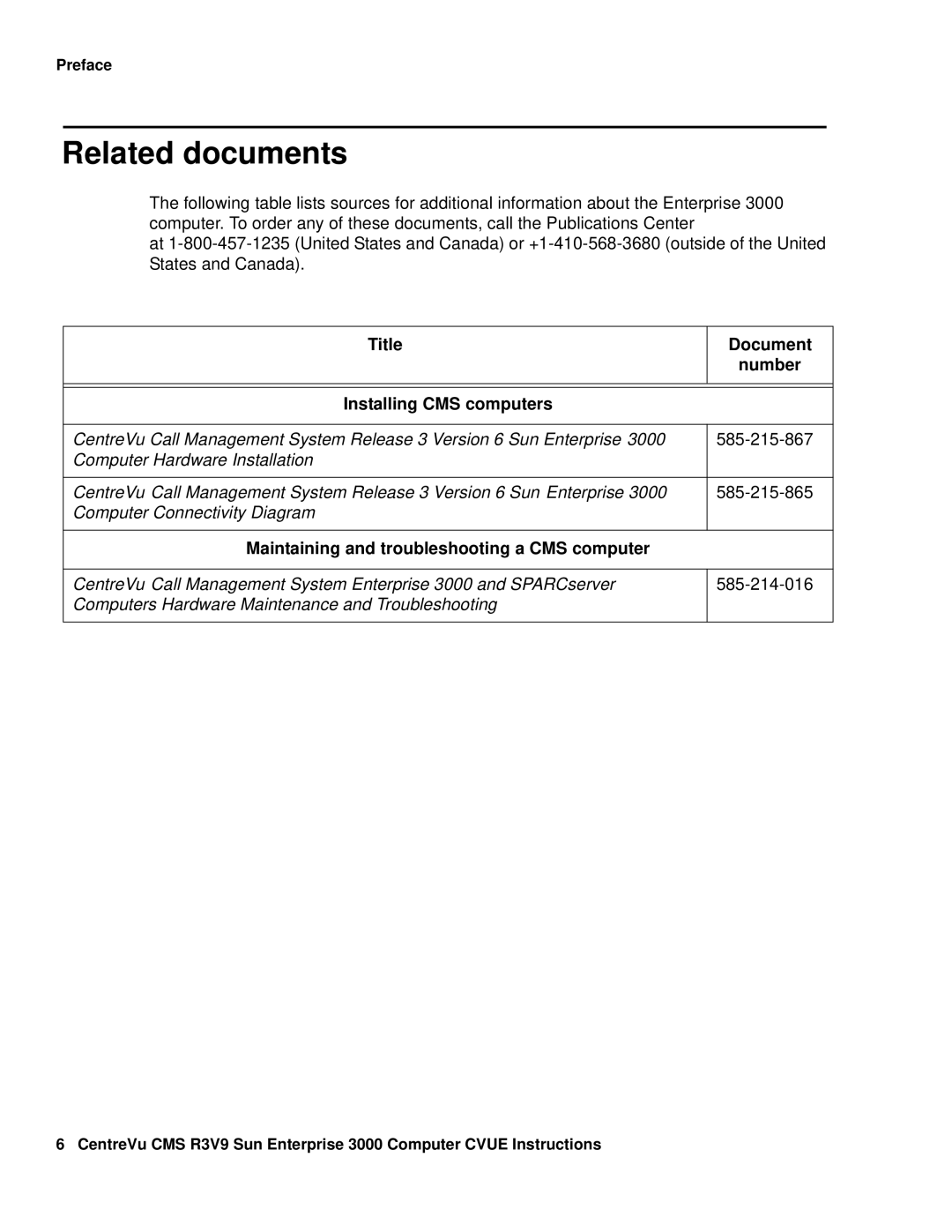 Avaya Comcode 700220627 manual Related documents 