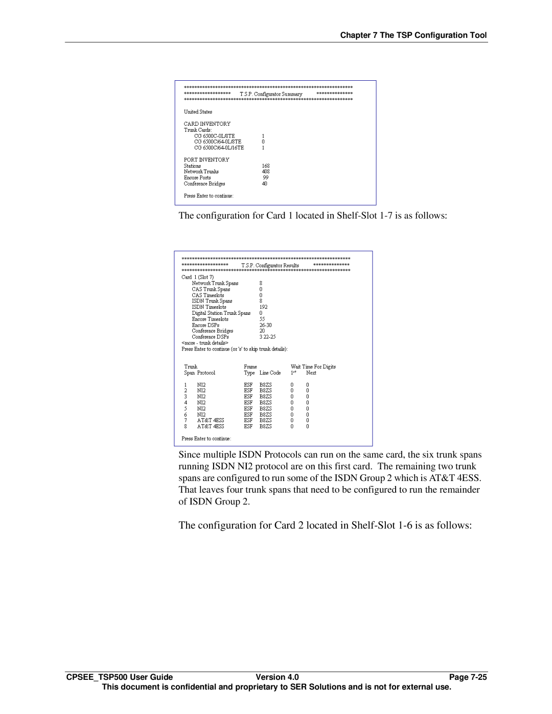 Avaya CPSEE_TSP500 manual TSP Configuration Tool 