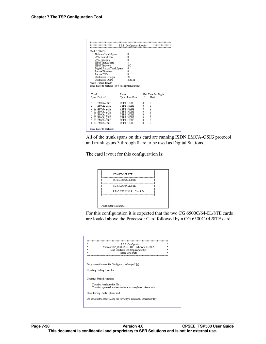 Avaya CPSEE_TSP500 manual TSP Configuration Tool 