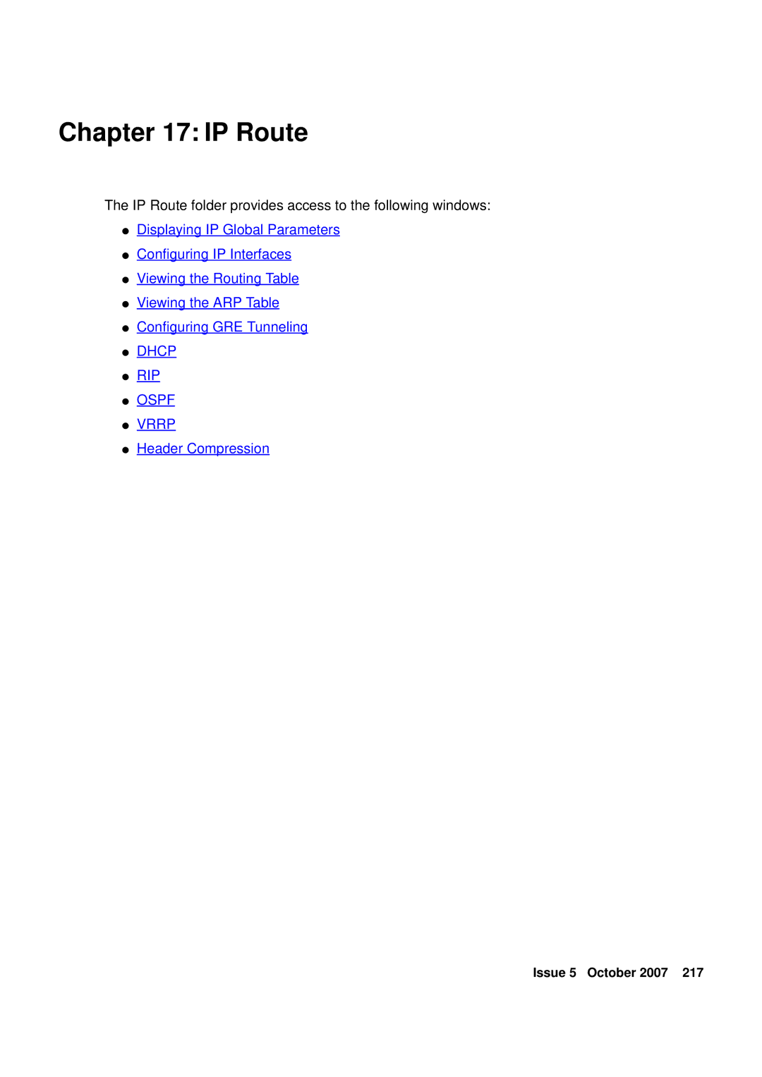 Avaya G250, G450 manual IP Route 