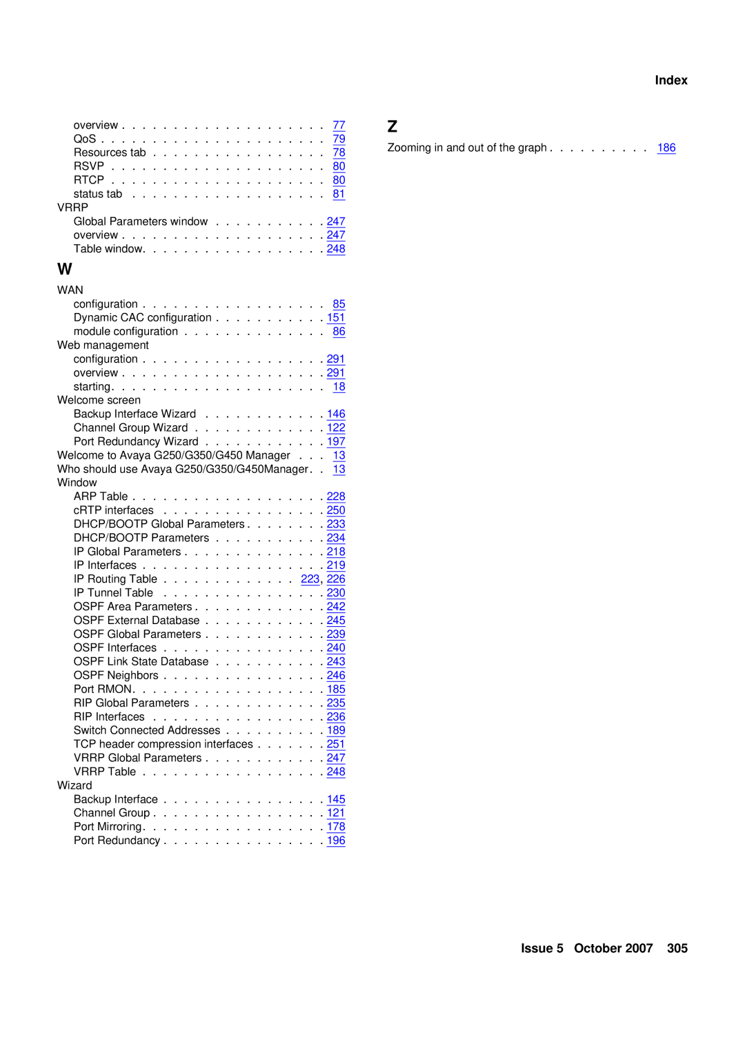 Avaya G250, G450 manual Rsvp Rtcp 