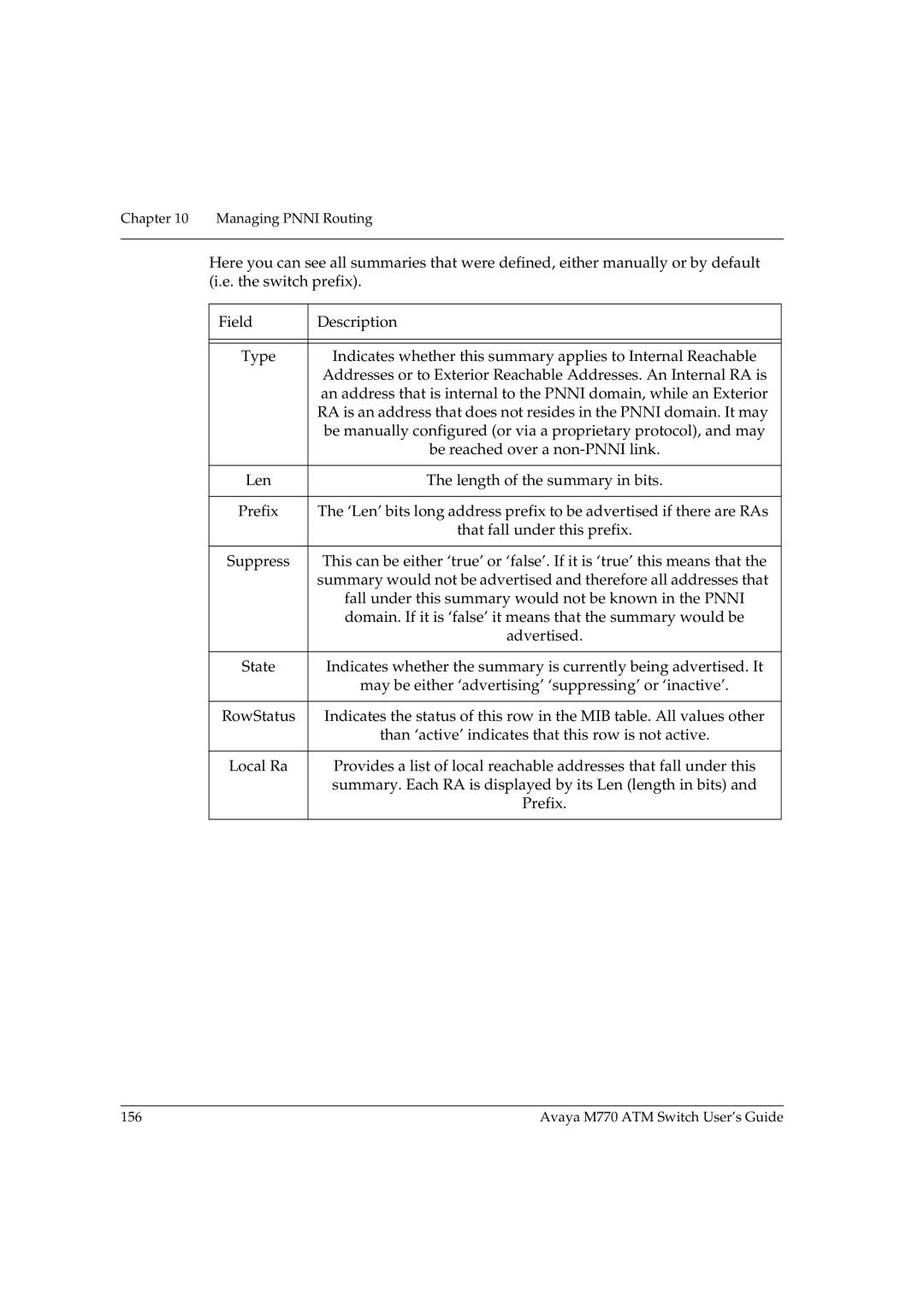 Avaya manual Avaya M770 ATM Switch User’s Guide 