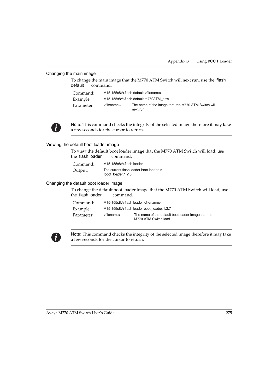 Avaya manual Avaya M770 ATM Switch User’s Guide 275 