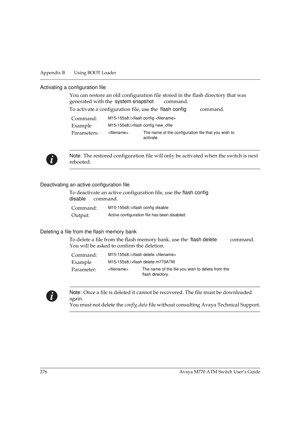 Avaya manual Avaya M770 ATM Switch User’s Guide 