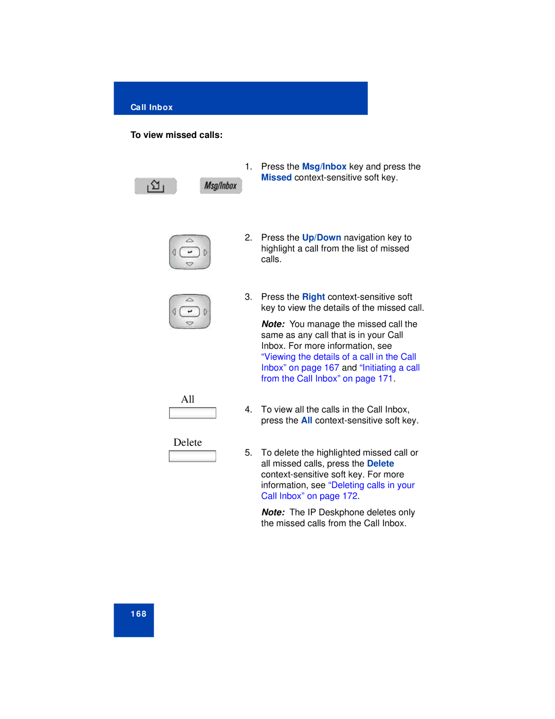 Avaya NN43112-101 manual All, To view missed calls 