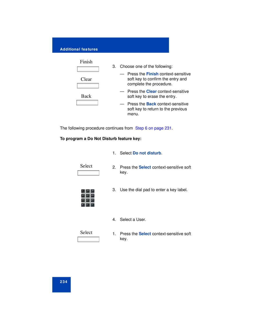 Avaya NN43112-101 manual Finish, To program a Do Not Disturb feature key 