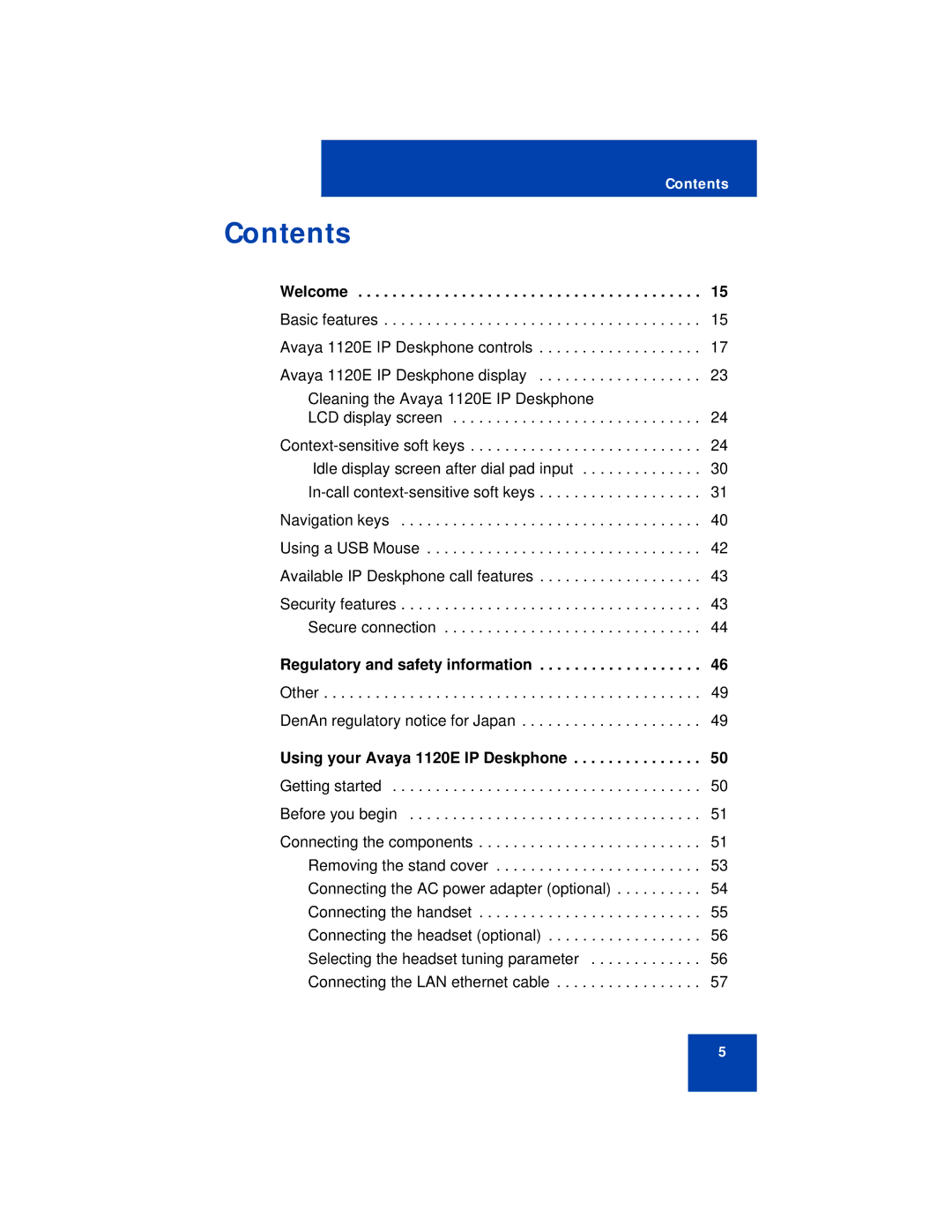 Avaya NN43112-101 manual Contents 