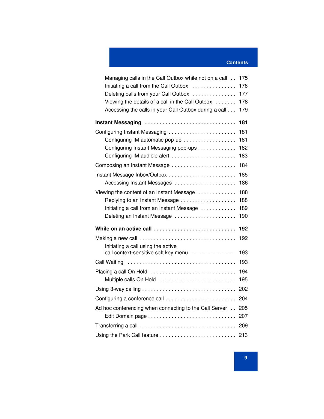 Avaya NN43112-101 manual 181, While on an active call 