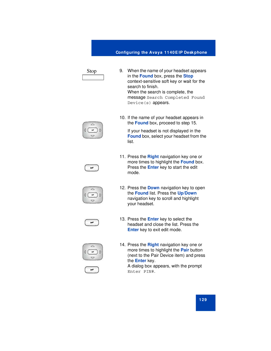 Avaya NN43113-101 manual Stop, Devices appears 