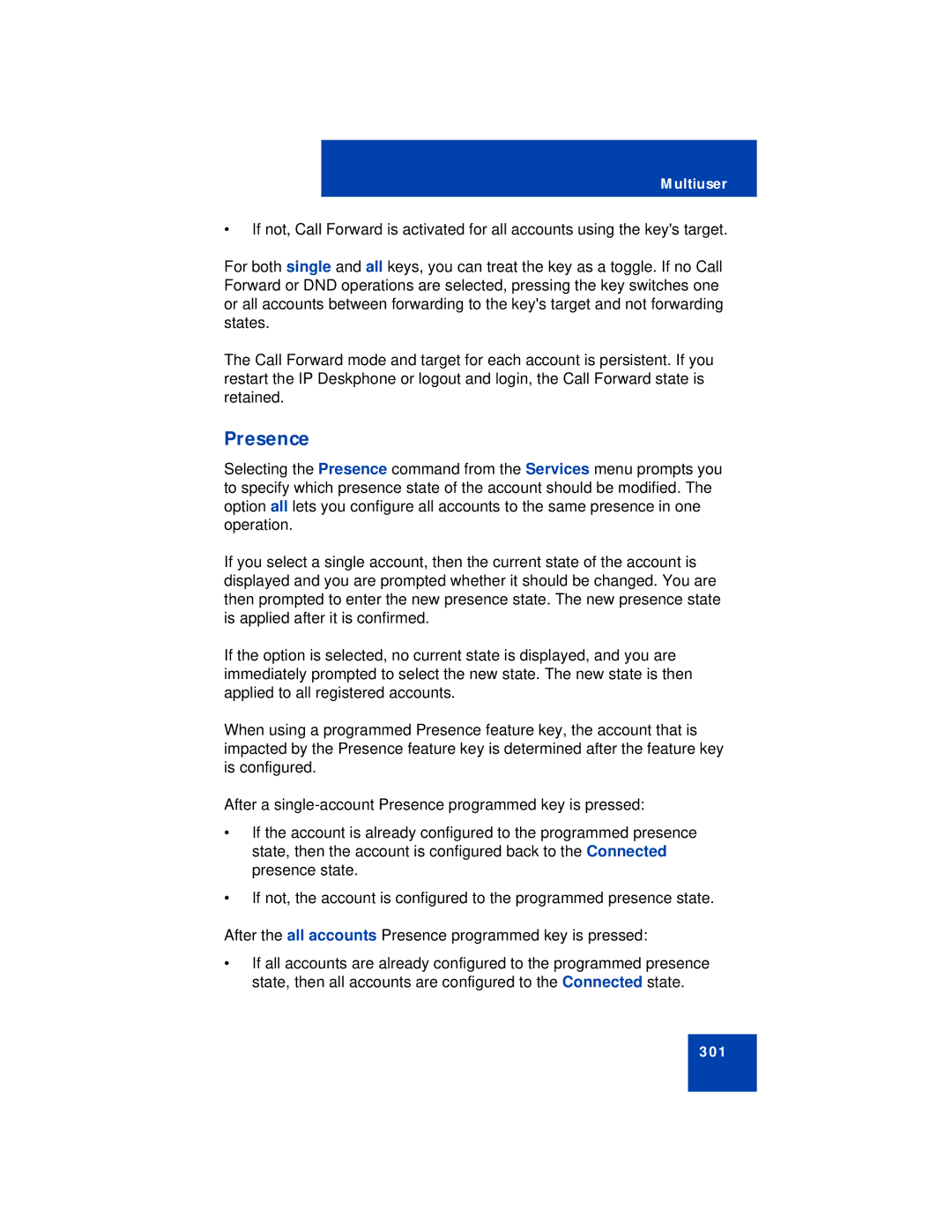 Avaya NN43113-101 manual Presence 