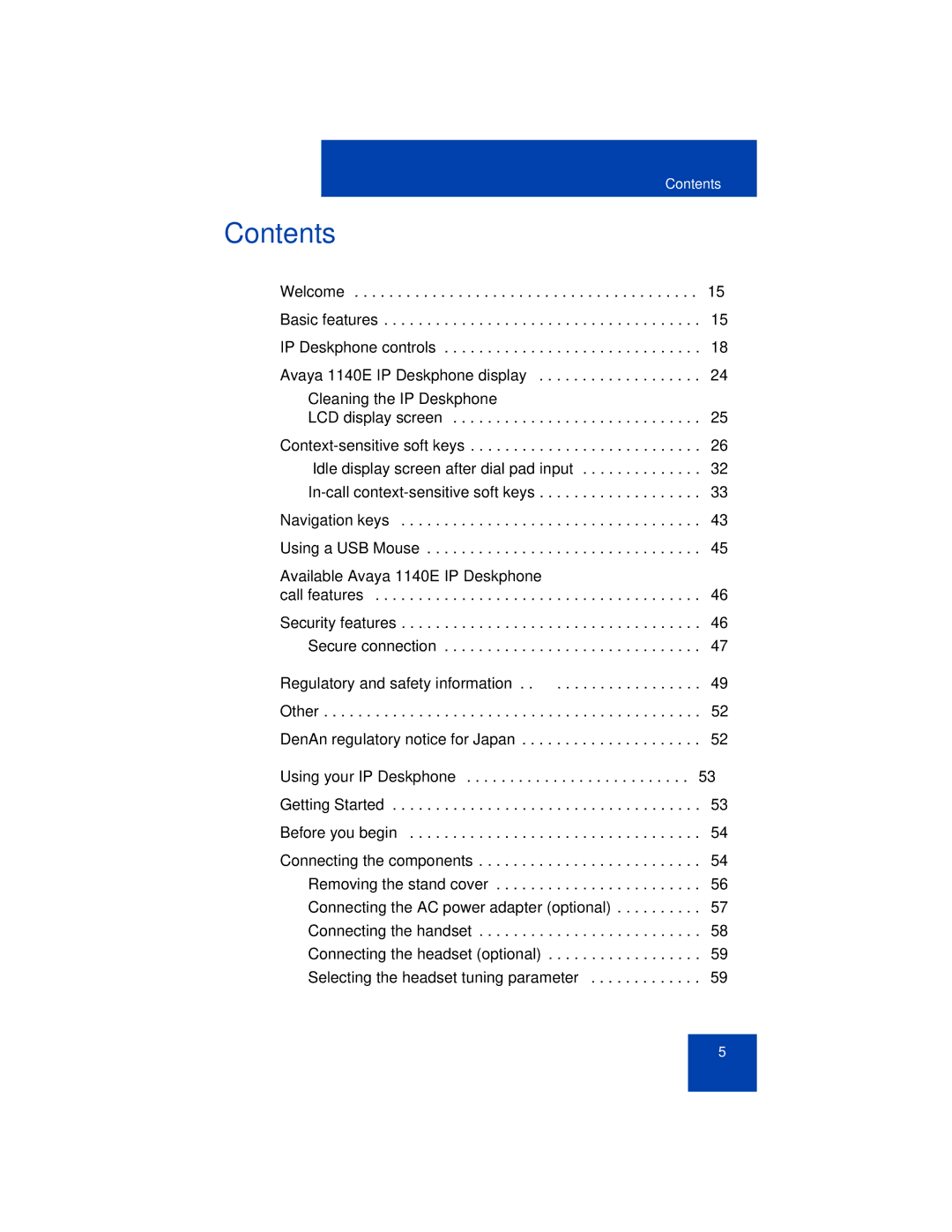 Avaya NN43113-101 manual Contents 