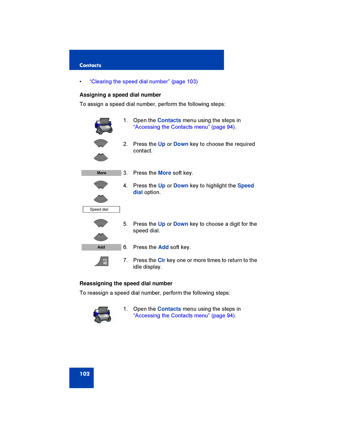 Avaya 4027, NN43120-122, 4070, 4075 manual Assigning a speed dial number, Reassigning the speed dial number 