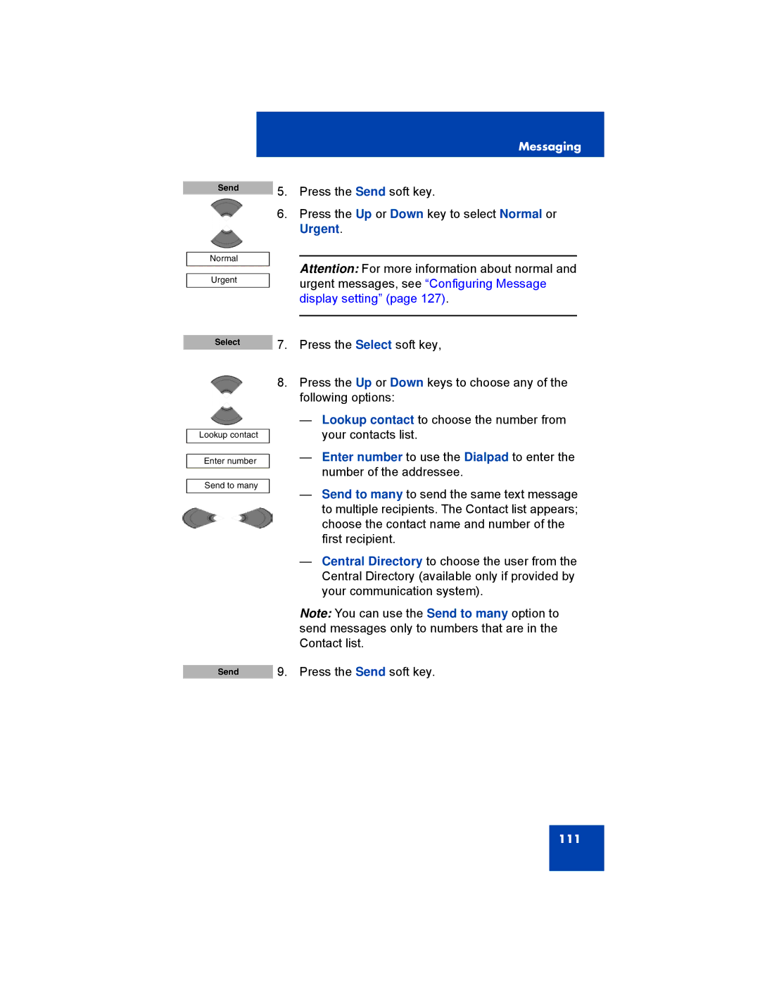 Avaya 4075, NN43120-122, 4070, 4027 manual 111 