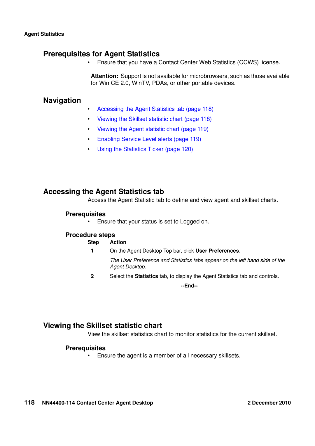 Avaya NN44400-114 manual Prerequisites for Agent Statistics, Accessing the Agent Statistics tab 