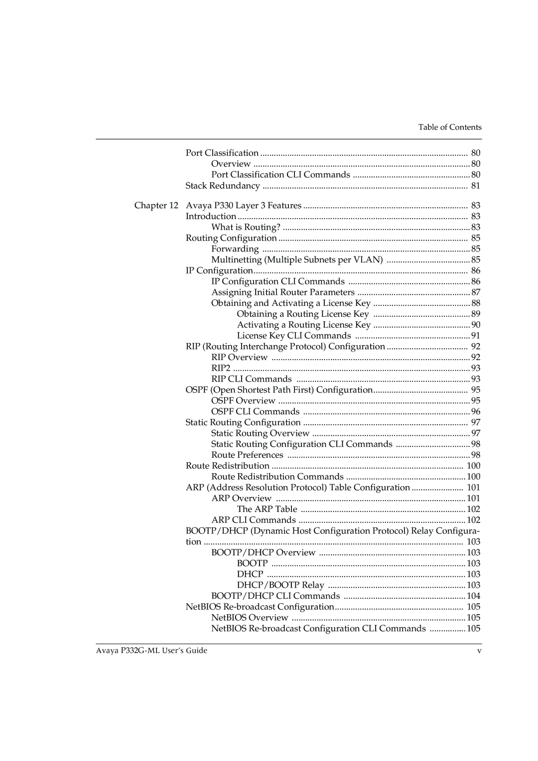 Avaya P332G-ML manual Bootp 